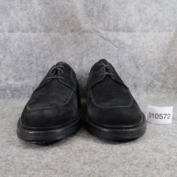 Joseph Abboud Shoes Mens 9 Oxford Derby Dress Formal Black Suede Classic Italy main image 14